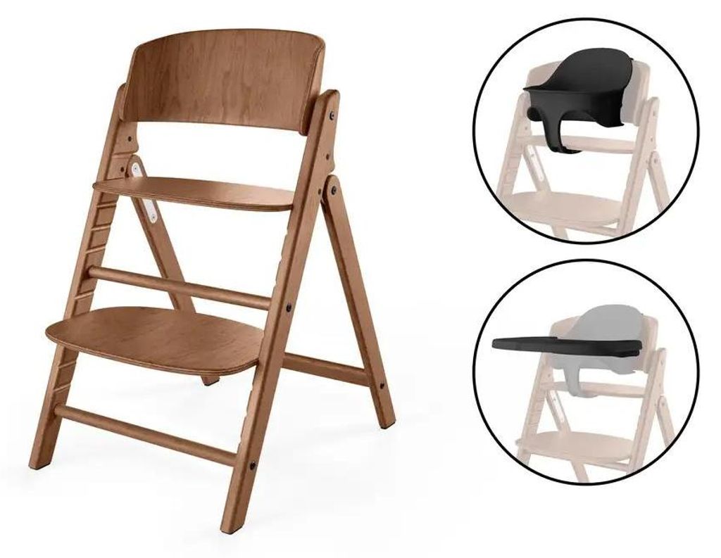 cybex Hochstuhl Click & Fold 3in1 Natural Dark Produktbild 