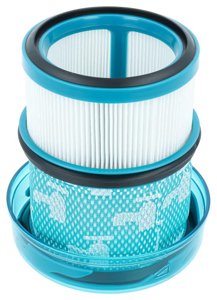 vhbw Staubsaugerfilter kompatibel mit Dyson V16 Piston Animal Submarine, Piston Animal Staubsauger - HEPA-Filter Blau