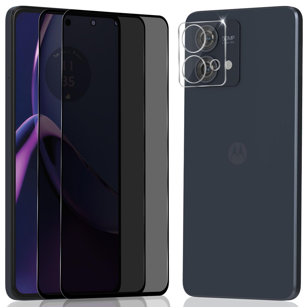 2-balenie Motorola G84 Ochranné sklo na displej Privacy & Obrázok produktu 