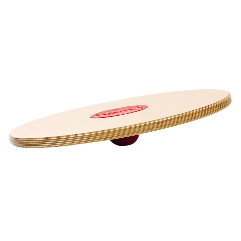 TOGU Balanza Kreisel, Balance Board, Rot, Holz, 200 kg, 400 mm, 400 mm, 70 mm