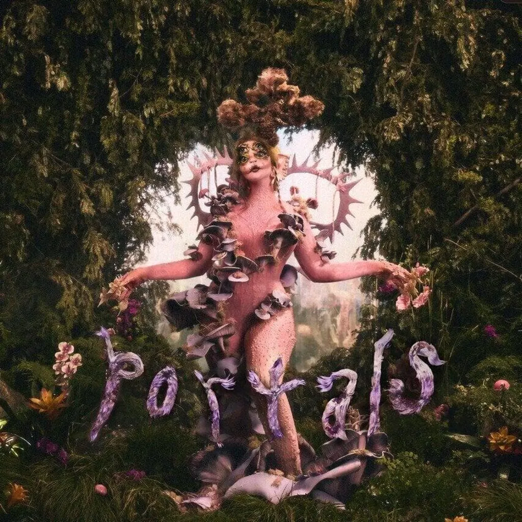 Album Portals Vinyle LP Rose Marbré Melanie Martinez Edition Limitée