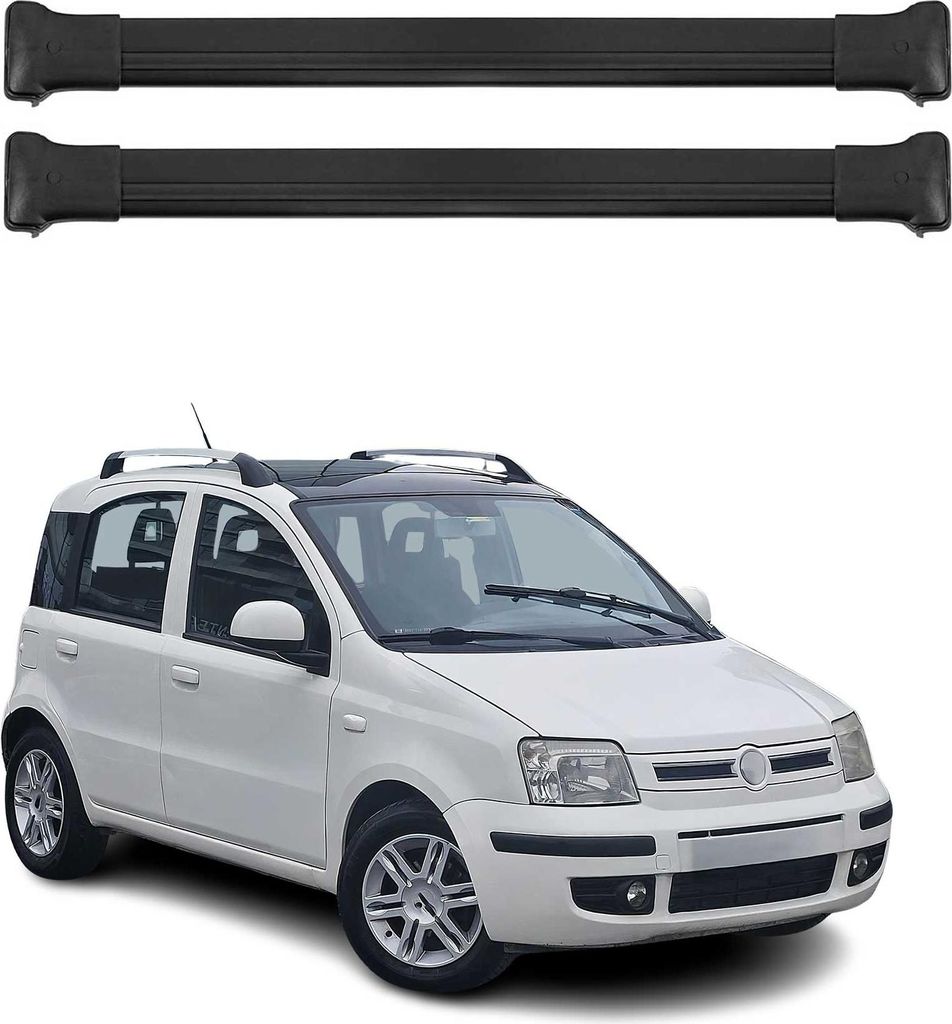 OMAC Barres de toit en aluminium pour Fiat Panda II Cross Image du produit 