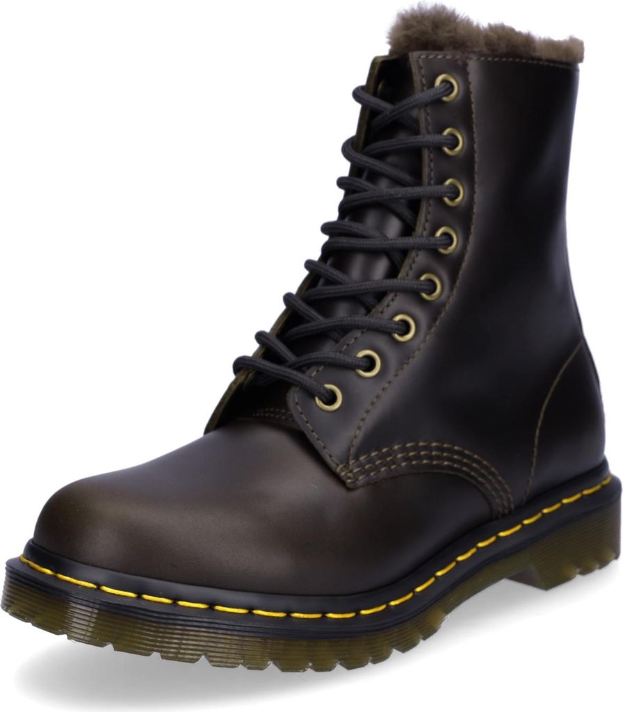 Dr. Martens Damen Schnürboot dunkeltaupe