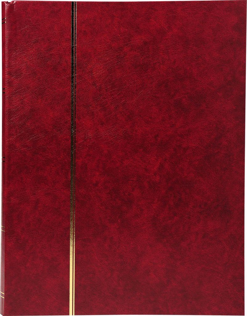 Exacompta Album de timbres simili-cuir 16 p. noires Image du produit 