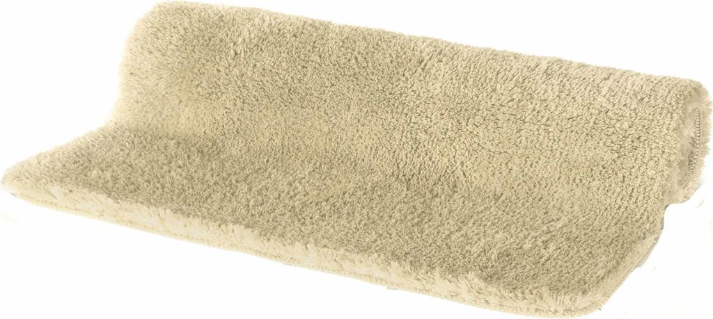 Spirella Badteppich - Hochflor - beige - 40 x 60 cm