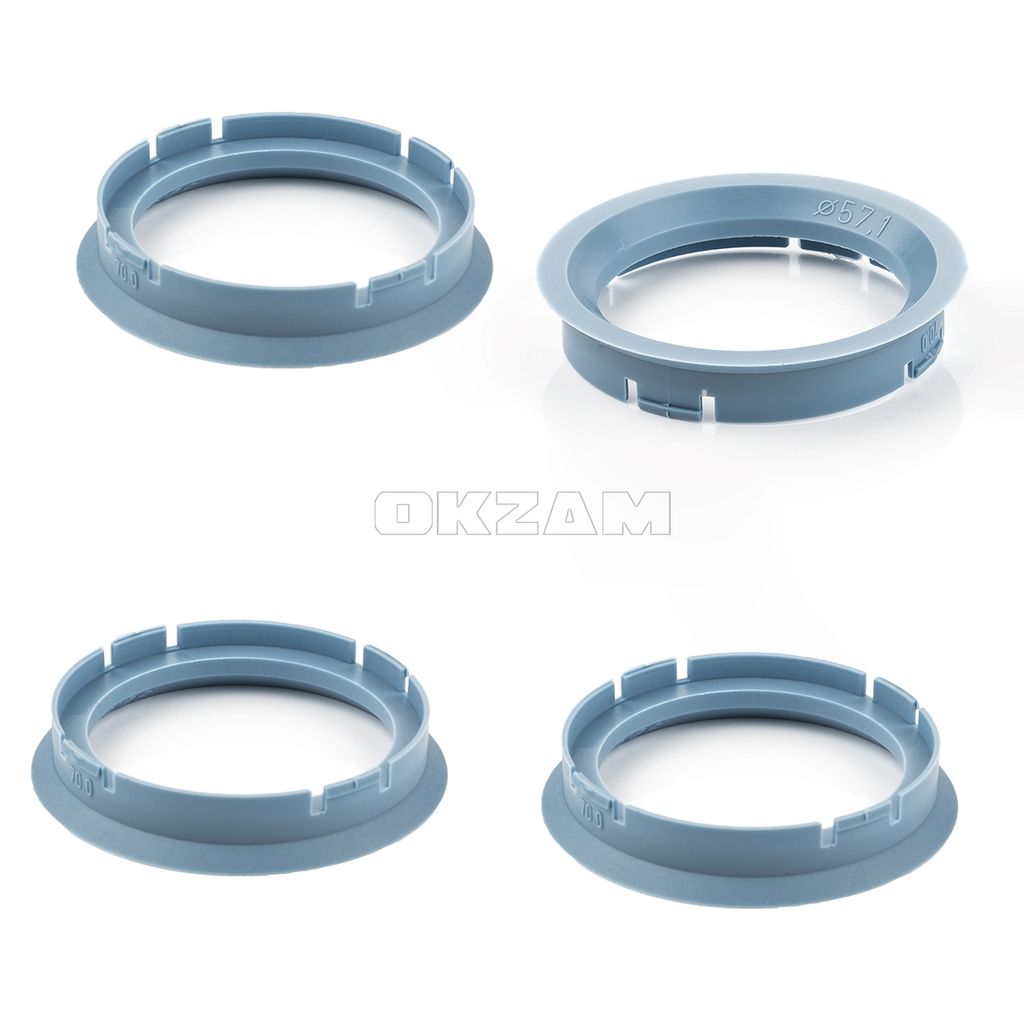 Zentrierringe 72.6x66.1mm - 4 Stück Kunststoff Ringe Für Alufelgen