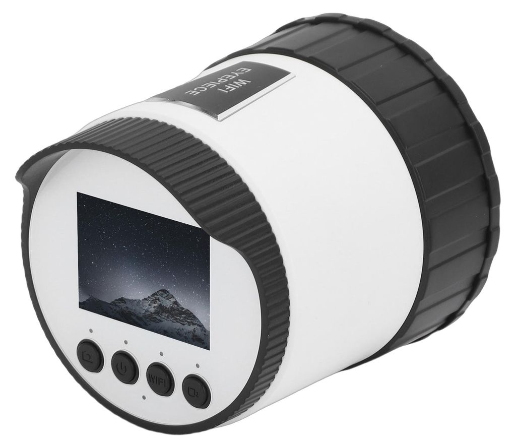 WiFi-Teleskopkamera-Okular 2K 16 MP HD-Video Drahtlose digitale Okularkamera mit 2000-mAh-Akku 2-Zoll-Bildschirm APP-Steuerung für 36 bis 73 mm