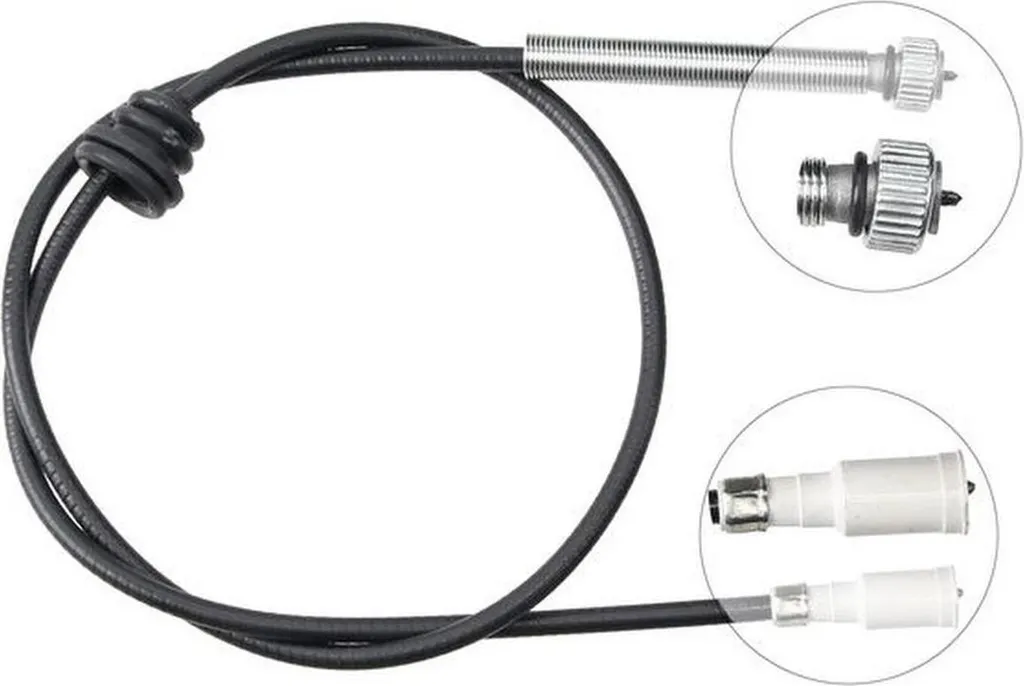 Cavo Tachimetro A.B.S. K43148 per Opel Manta B | Ricambio 1240mm