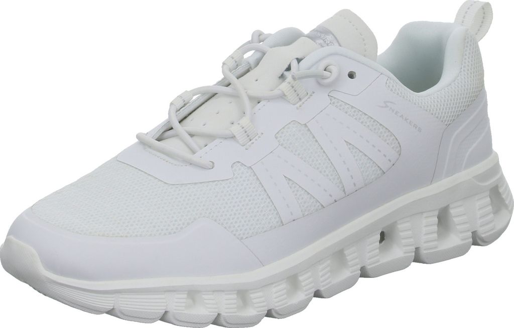 Sneakers Damen-Sneaker Weiß, Farbe:weiß, EU Größe:37