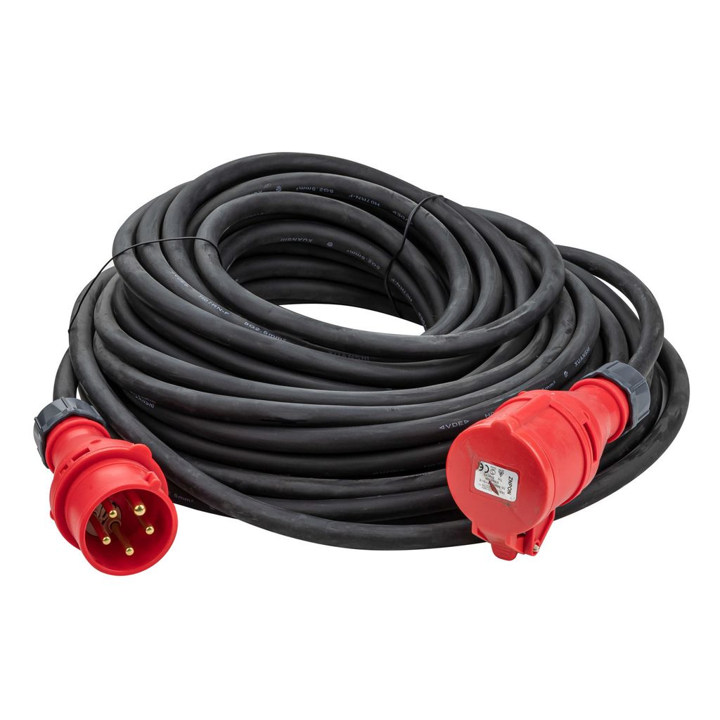 25 m CEE Verlängerungskabel Kabel H07RNF 16A 5x2,5 mm² IP44 Produktbild 