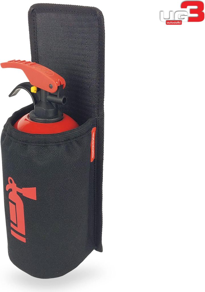 Produktbild von Feuerlöscherhalter Wandmontage Für 5-6 Kg – Metall, Rot, Für Auto, Boot, LKW & Wohnmobil, Stabile Halterung