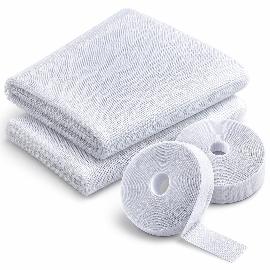 2 ks okenních sítí proti hmyzu 130 x 150 cm, síť proti Obrázek produktu 