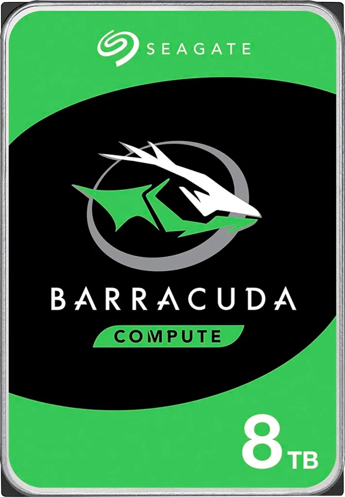 Seagate Barracuda 8 To Disque Dur avec 256 Mo de Cache pour Performance PC