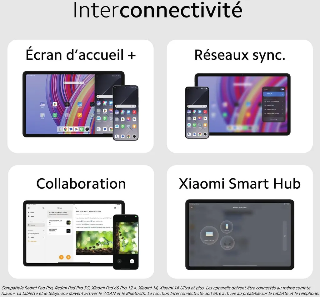 Tablette numérique Redmi Pad Pro 12,1 pouces avec large écran Xiaomi - 9