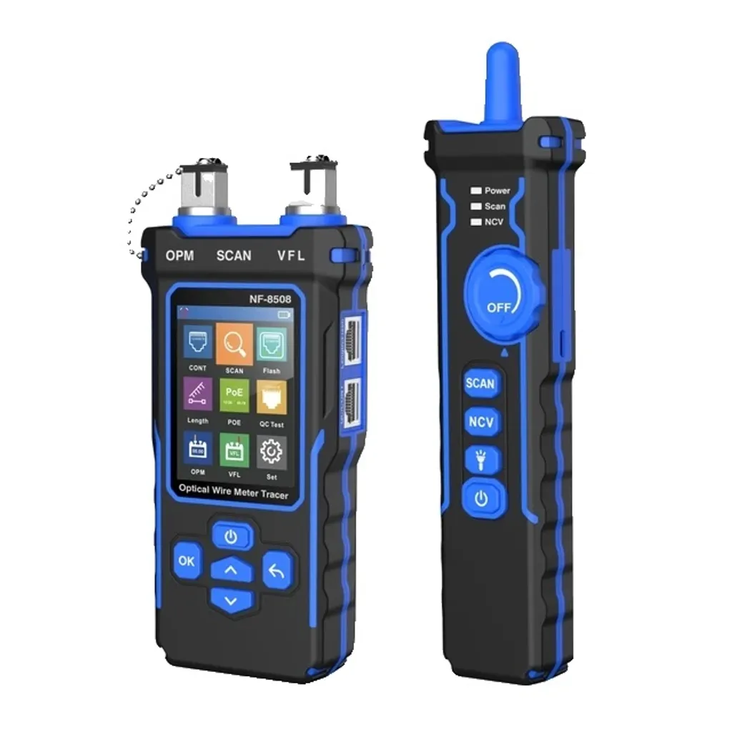 Solution de diagnostic réseau : Testeur NF-8508 LCD rechargeable RJ45