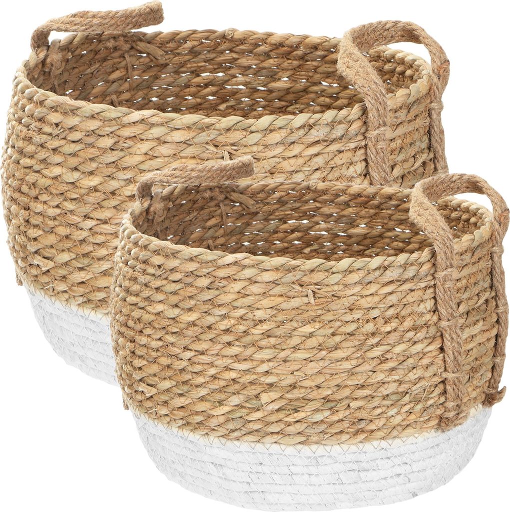 Tutumi Natürlicher Boho-Korb Yt21B-34 2Szt Beige