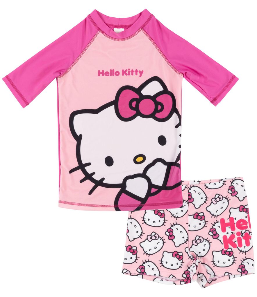 Hello Kitty Schwimmset UV-Schutz 30 für Mädchen - Kinder Produktbild 