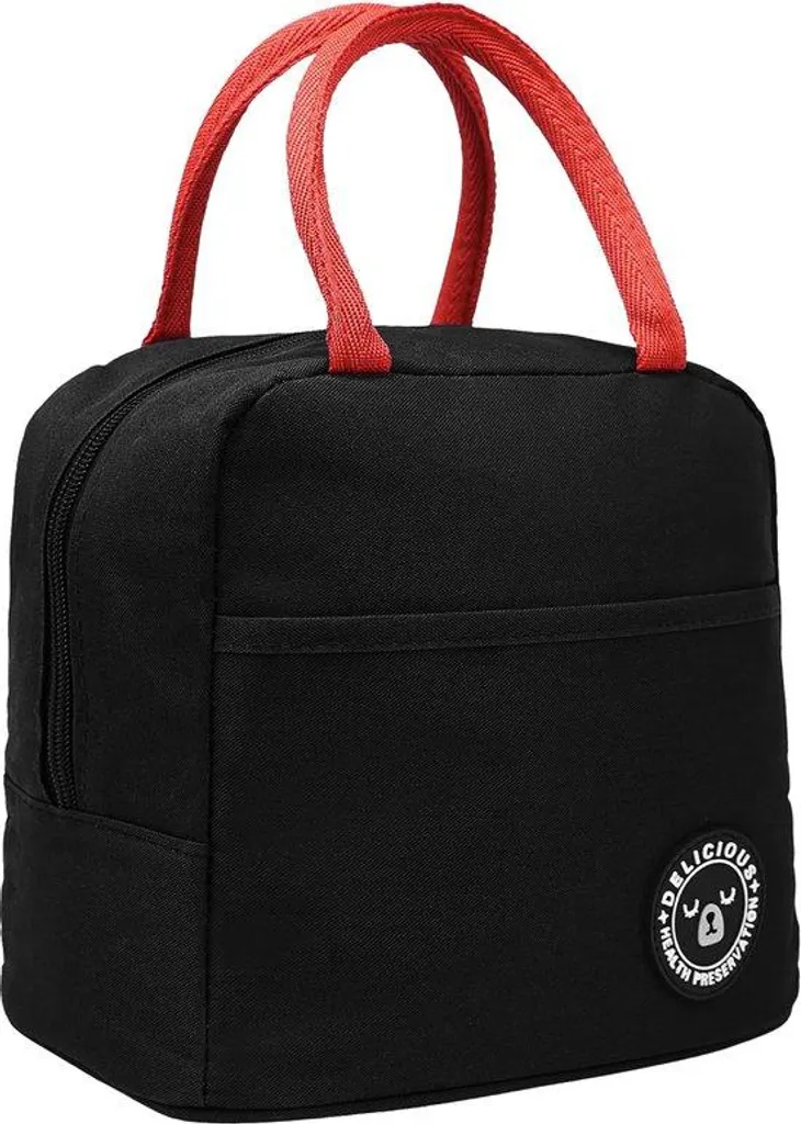 Sac isotherme pour le bureau et trajets quotidiens noir léger de 7L