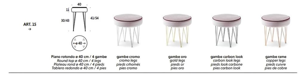Sitzhocker Hocker Ottomane Relax Pouf Fußhocker Rund Hocker Polsterhocker Neu