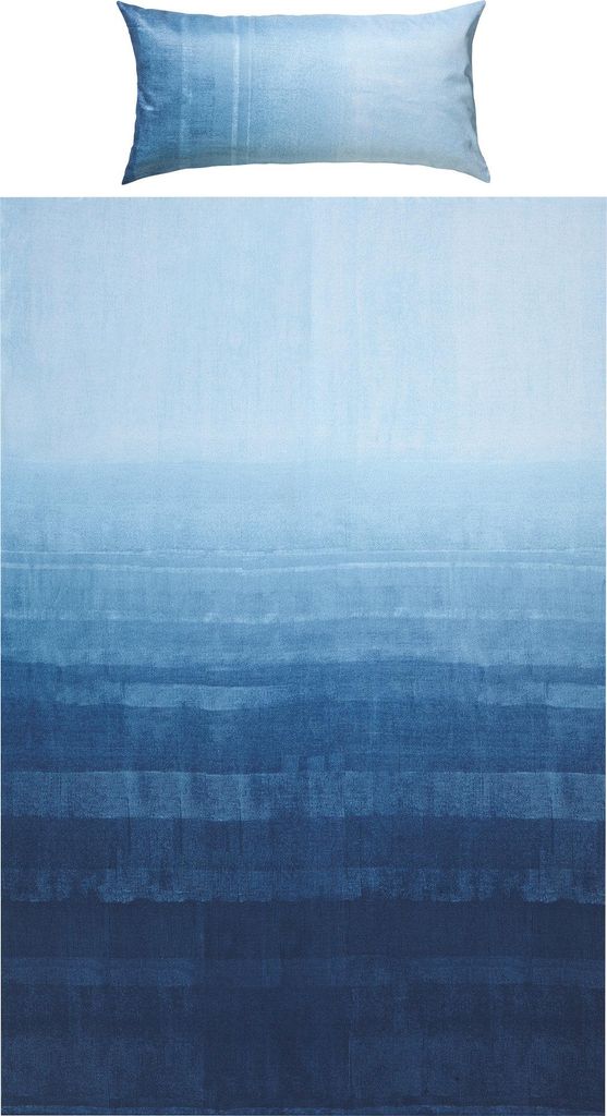 Erwin Müller Bettwäsche dunkelblau 1x 135x200 cm + 1x 40x80 cm