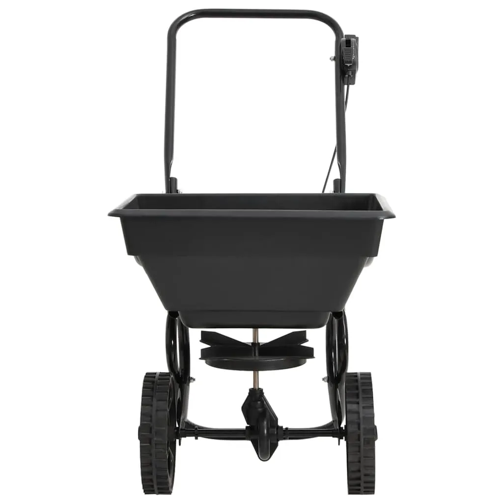 Epandeur de sel 15 L avec cuve PVC durable et châssis acier résistant