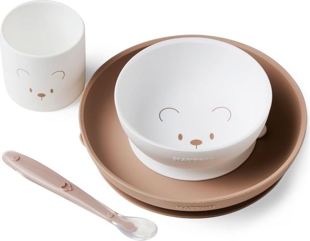 Nattou Esslernset ''Bär'' 4-teilig