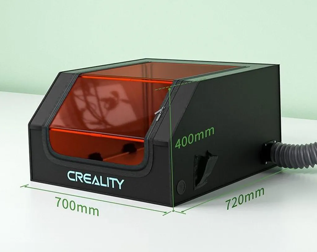 Caisson pour machine à graver Creality - Protection anti-fumée et UV