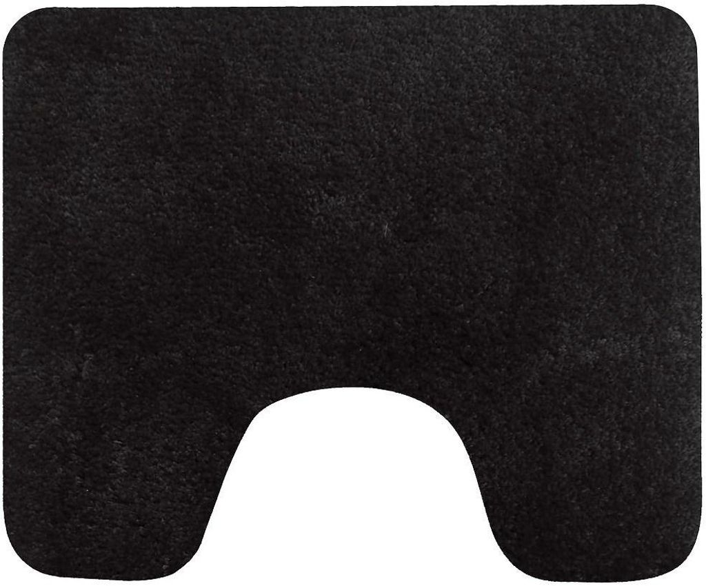 Dutch House Toiletmat Caen 60x50 cm Zwart Produktbild 