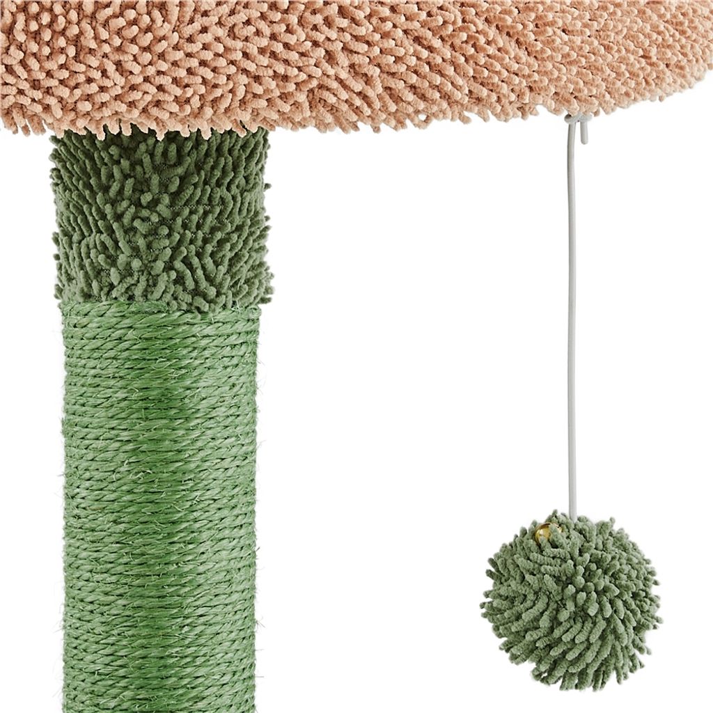 Yaheetech Kaktus Kratzbaum XL, 158 cm hoch, Katzenbaum mit Produktbild 7