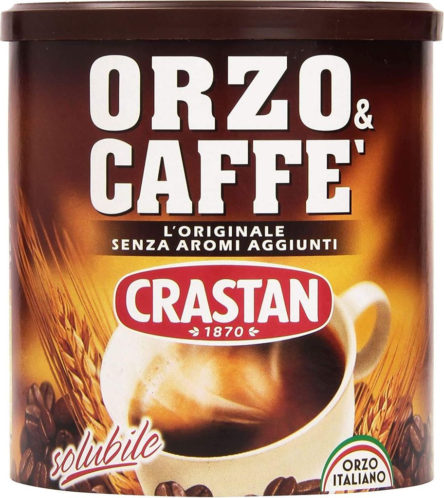 3x Crastan Orzo und kaffee Instant lösliche Gerste Getreidekaffee Kaffee 120 gr