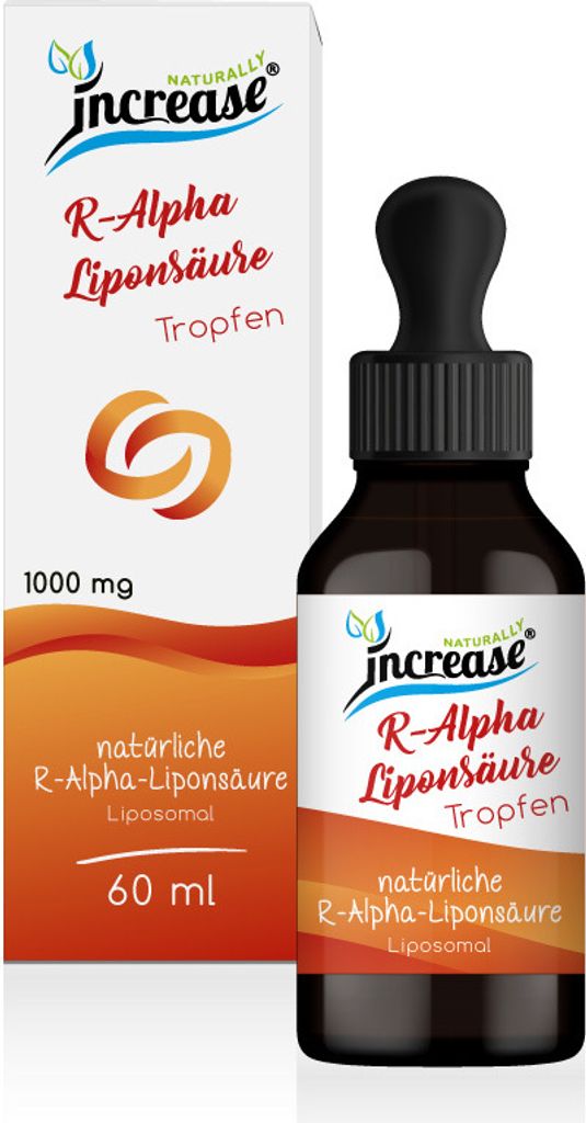 Liposomale R-Alpha-Liponsäure Tropfen hochdosiert - Produktbild 