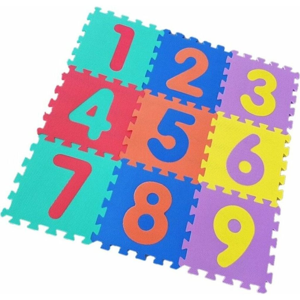 ALLTOYS Schaumstoffpuzzle Zahlen ( 30x30)