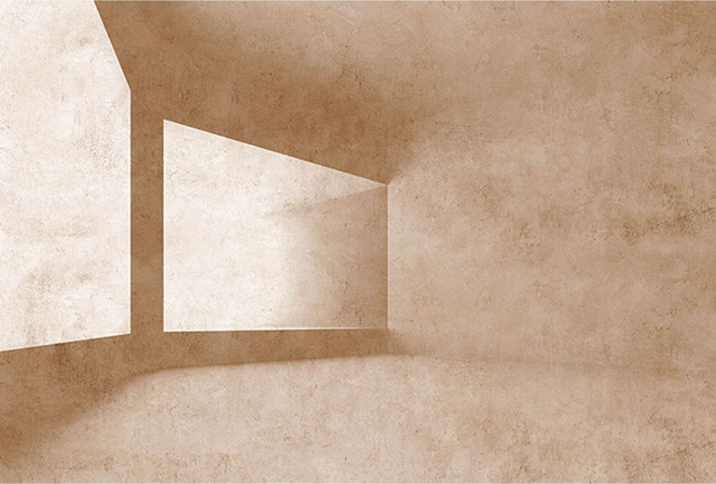 Tadessi Fototapete | 3D | 4.00 m x 2.70 m | Beige | | Wandbild | Digitaldruck