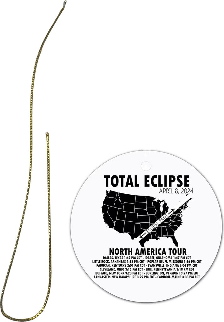 Sonnenfinsternis-Gedenkanhänger, Sonne-Mond-Design, Sonnenfinsternis-Ornament, Anhänger, Partys, Wohnkultur, Sonnenfinsternis-Souvenir, Geschenk,...