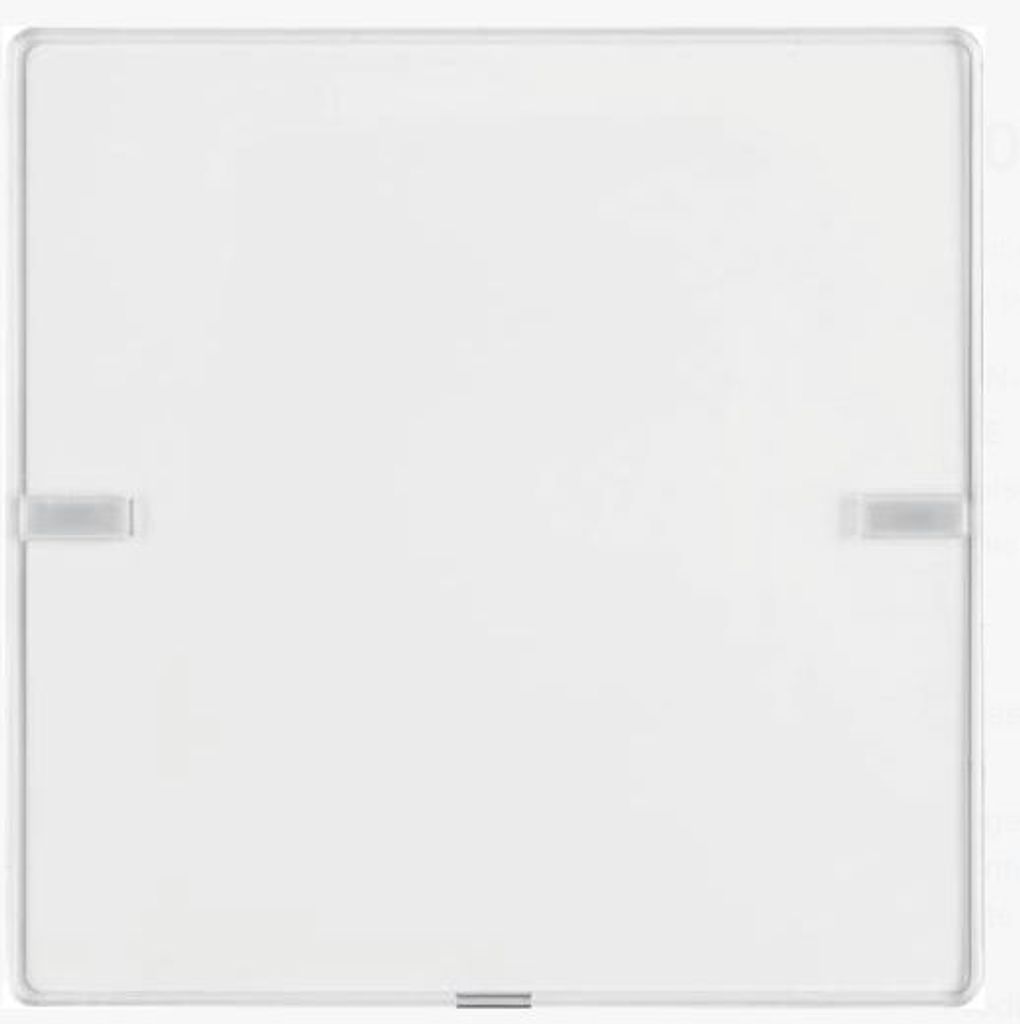 Berker 80141329 Tastsensor 1fach Komfort mit Beschriftungsfeld KNX - Berker Q.1/Q.3 polarweiß sa
