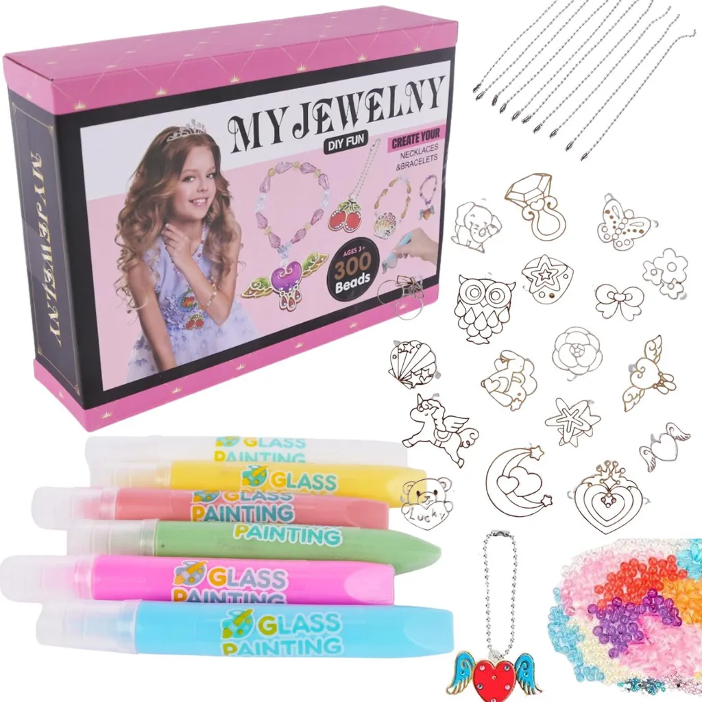 Kit bijoux pochoirs 5D anti-ennui pour fabriquer des décors de fenêtre