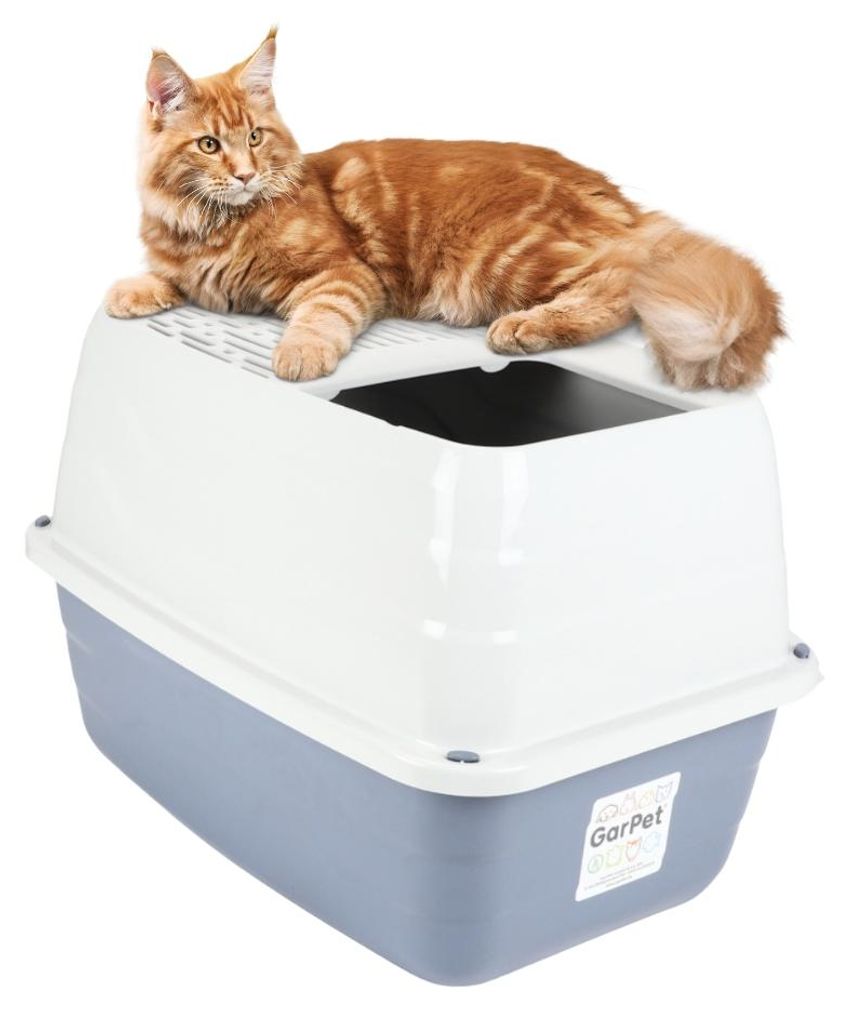 Hop In Katzenklo XXL große Katzen Katzenklo hoher Rand Produktbild 