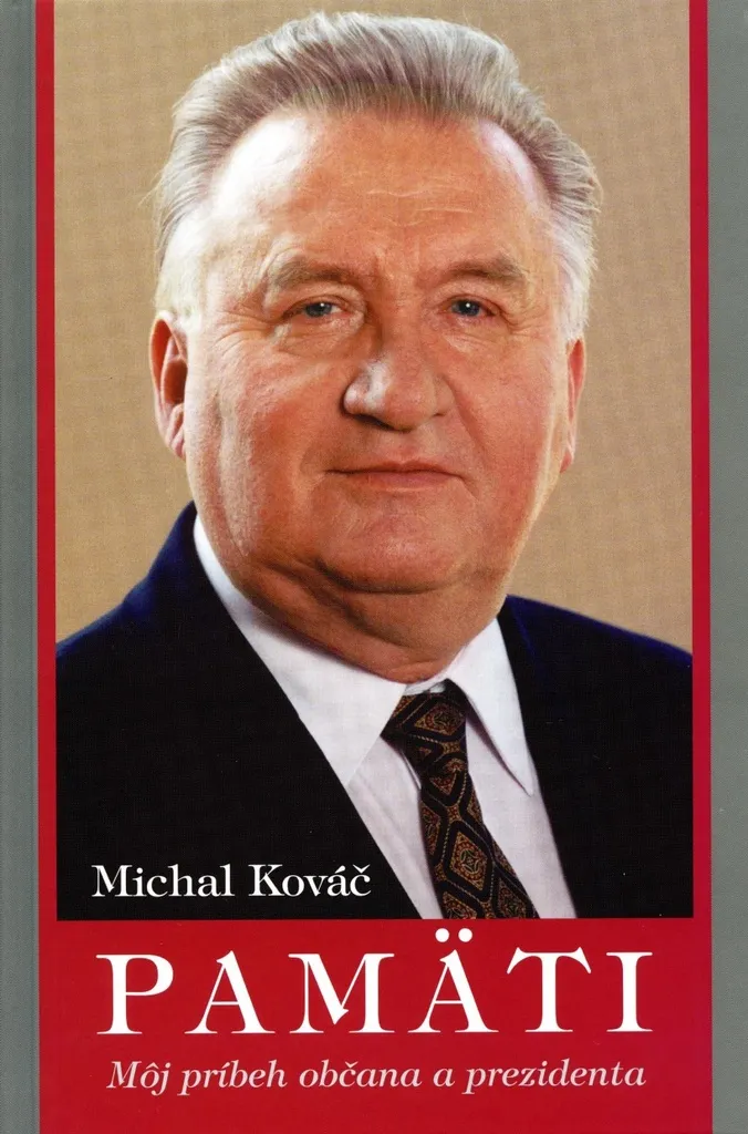 Michal Kováč Mémoires : Livre sur l'Histoire et la Politique Slovaque