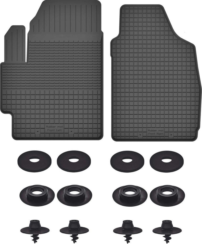 Vorne Fußmatten Gummimatten Für: Lancia Ypsilon Iii (2011-)
