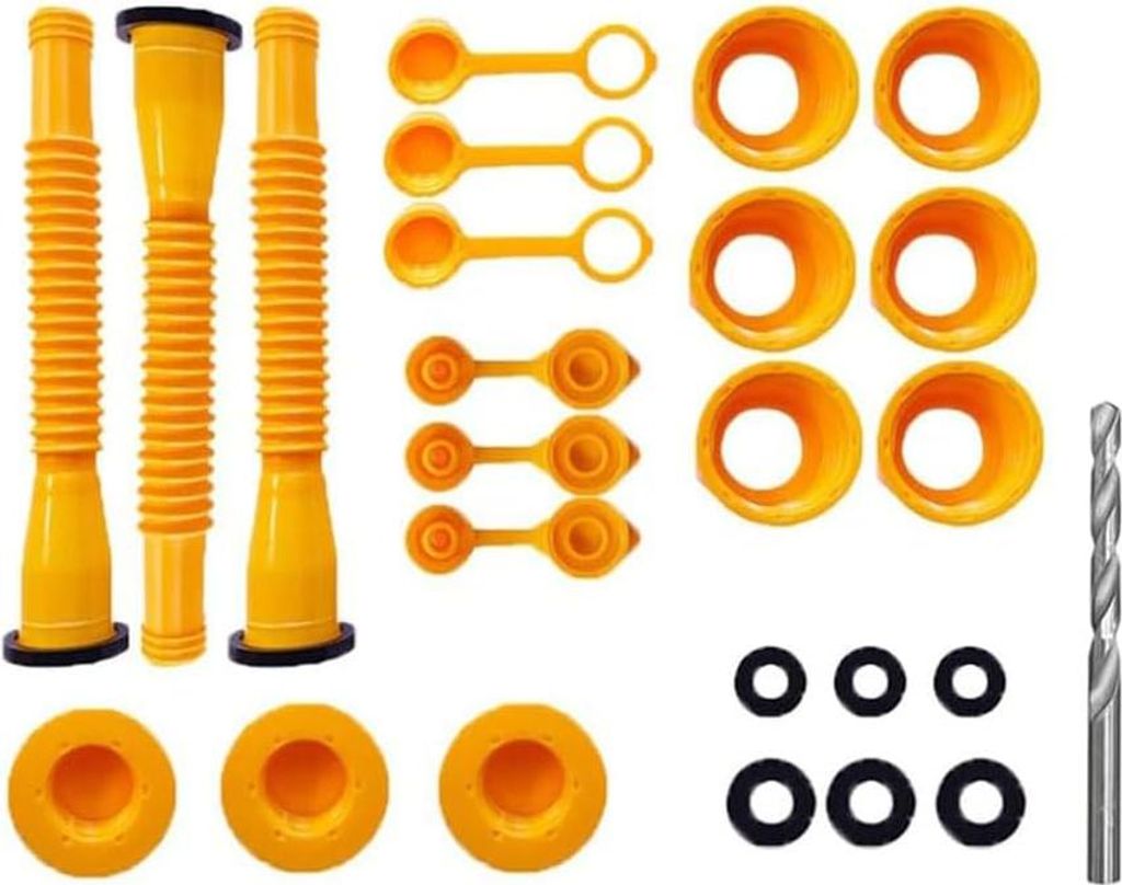 3-Stick Ersatz-Ausgießer für Benzinkanister – Produktbild 