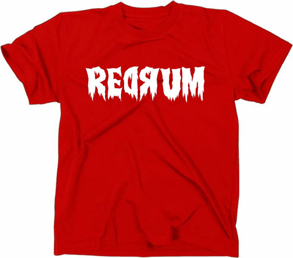 Styletex23 T-Shirt REDRUM Murder The Shining, rot, M