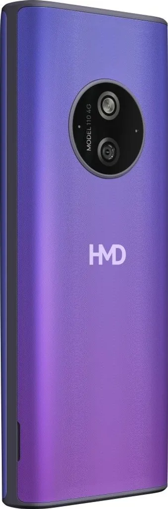 Téléphone à touches HMD 110 4G Bleu avec batterie longue durée et Radio FM