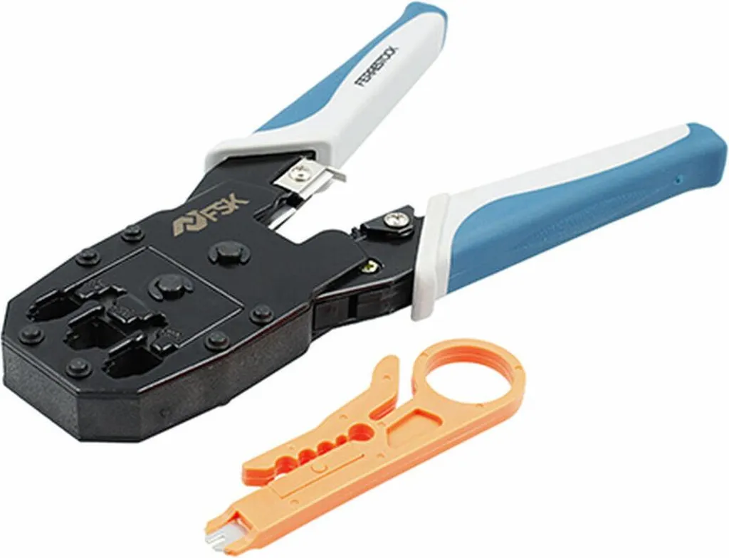 Pinze a crimpare RJ45 / RJ11 Ferrestock Spelafili