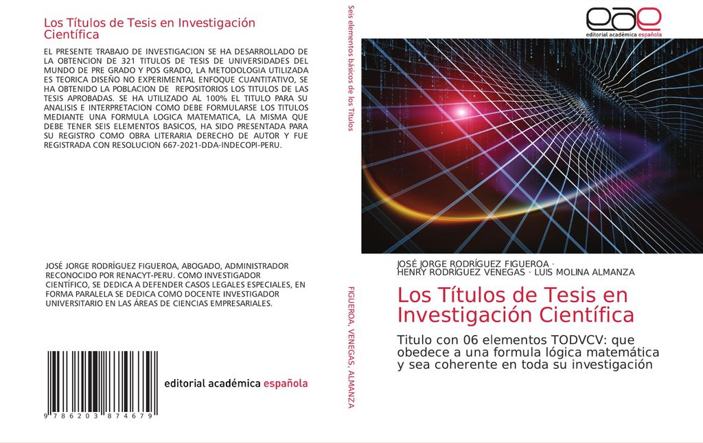 Los Títulos de Tesis en Investigación Científica