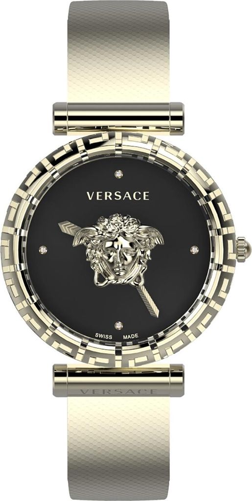 Versace Uhr Damen Palazzo Empire Greca Diamond Gold/Schwarz Produktbild 
