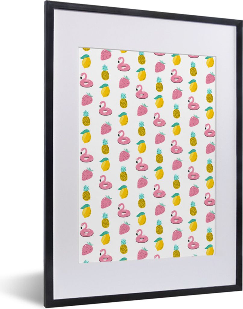 MuchoWow® MuchoWow® Gerahmtes Poster Farben - Sommer - Produktbild 