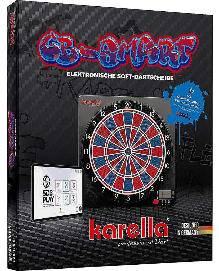 Cible de fléchettes connectée Karella CB-Smart avec application en ligne - 13