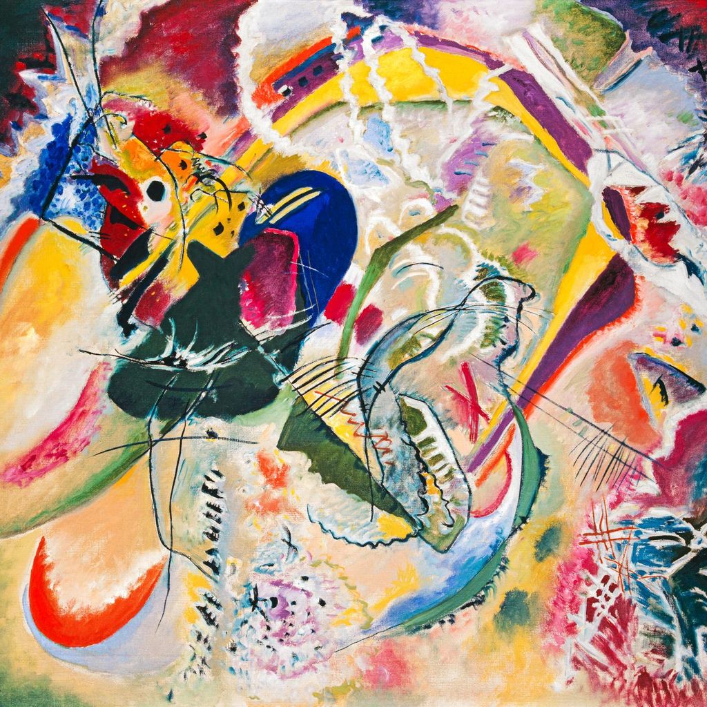 Plakat 40x40cm Improvisation 35, Wassily Kandinsky Vintage Salon