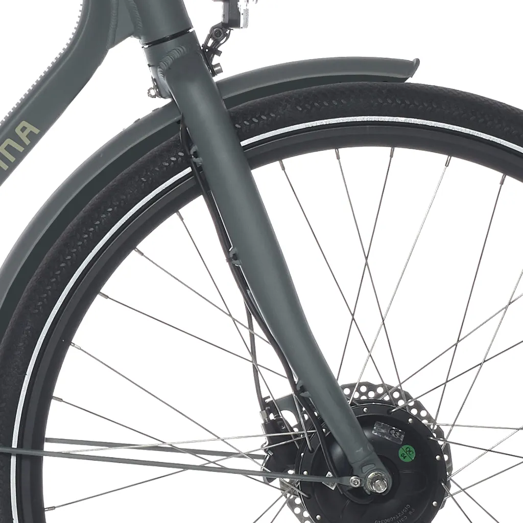 Fourche rigide Cortina E-Foss FM Ardoise Mate haute résistance VAE