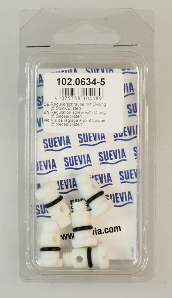 Suevia Regulierschraube + O-Ring - 102.0634-5 Produktbild 